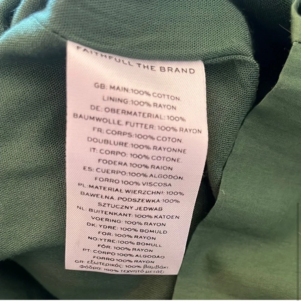 Green One-Shoulder Maxi Dress - Picture 7 of 7